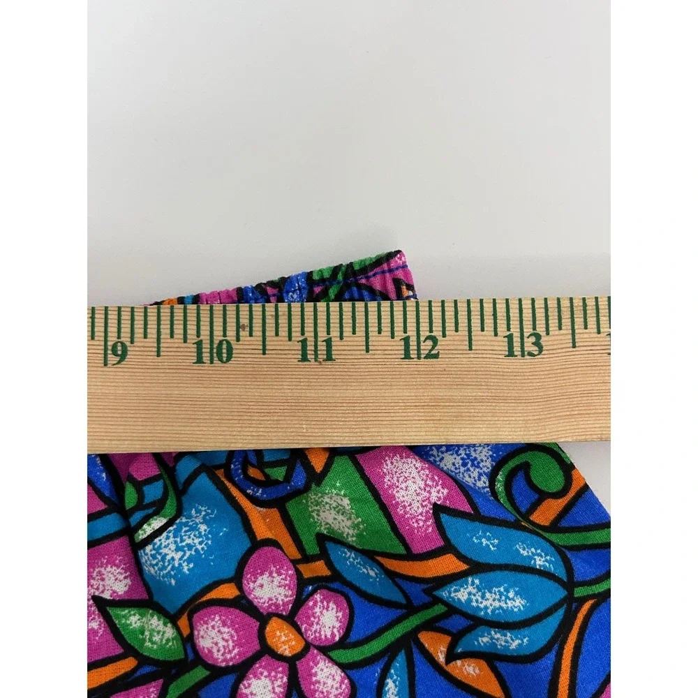 Vintage Special Effects 90s Geometric‎ Bold Bright Shorts Colorful Medium